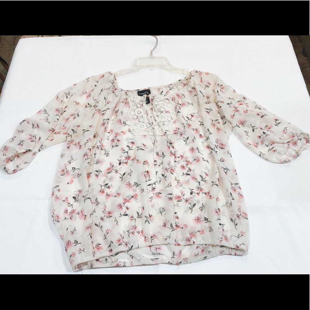 Floral blouse
